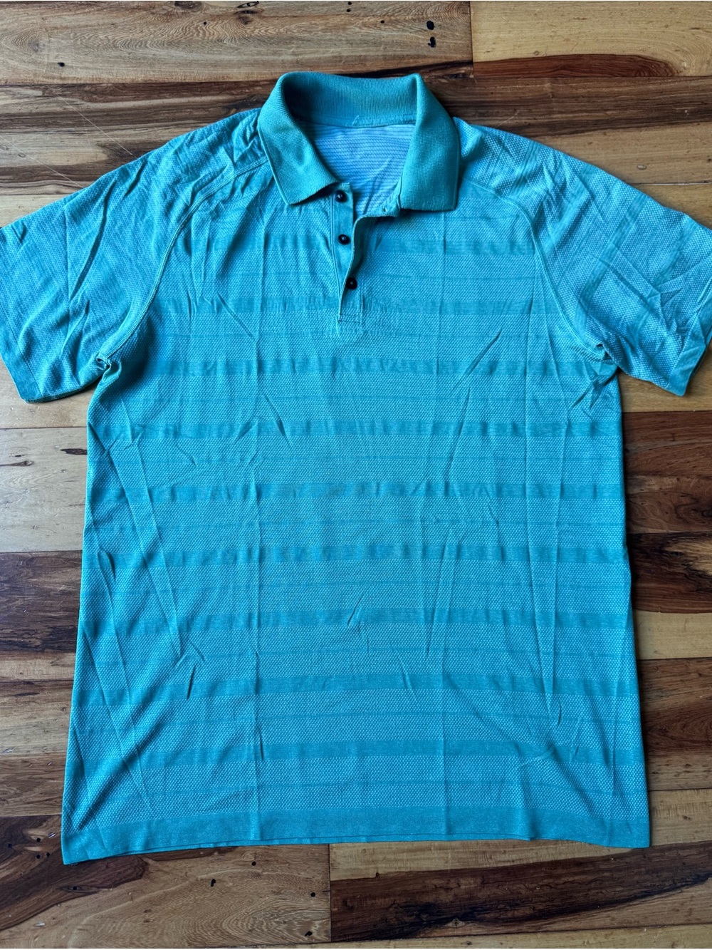 Lululemon Men's Short-Sleeve Golf Polo Shirt in Green XL